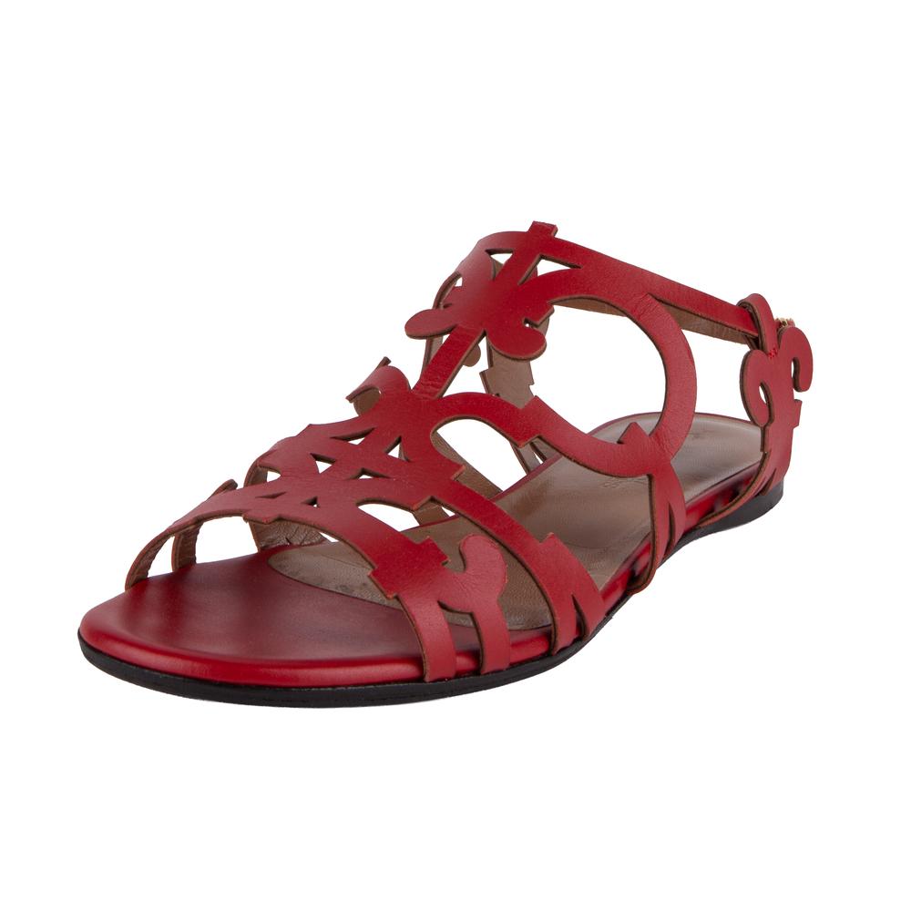 Hermes Size 36 Red Sandals