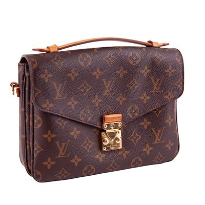 Louis Vuitton Brown Flap Bag