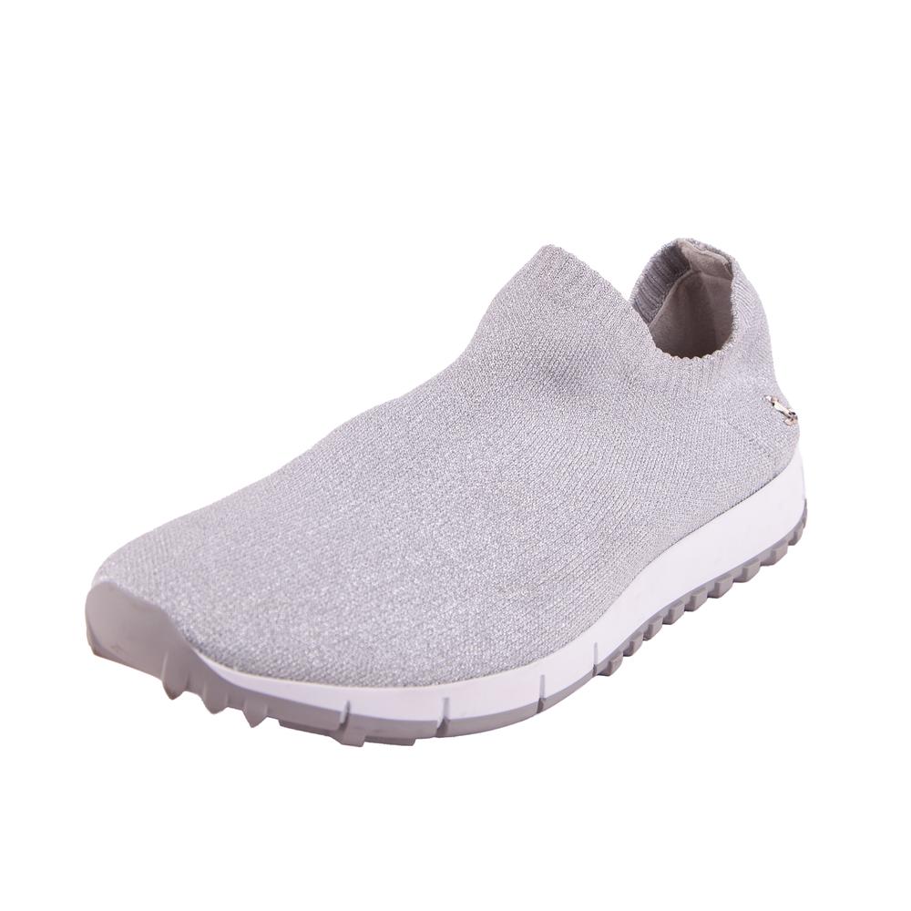 Jimmy Choo Size 39 Silver Sneakers