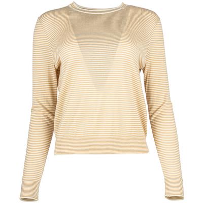 Lafayette 148 Size Med Beige Cashmere Sweater