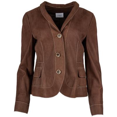 Akris Size 10 Brown Jacket