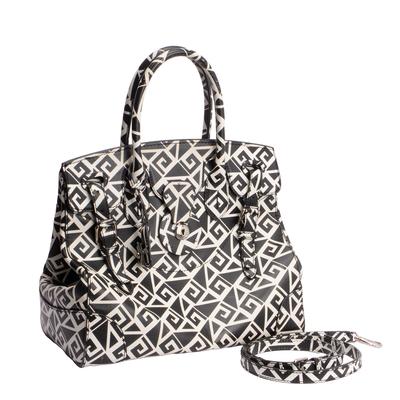 Ralph Lauren Black And White Ricky Bag