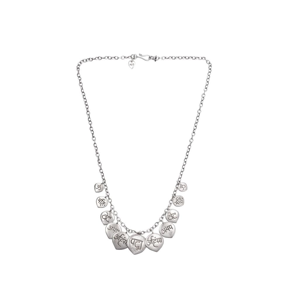 Me + Ro Silver Necklace