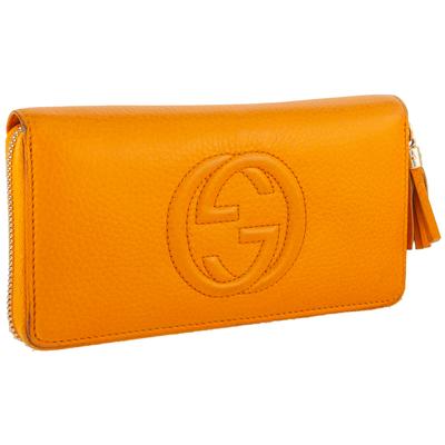 Gucci Orange Soho Wallet