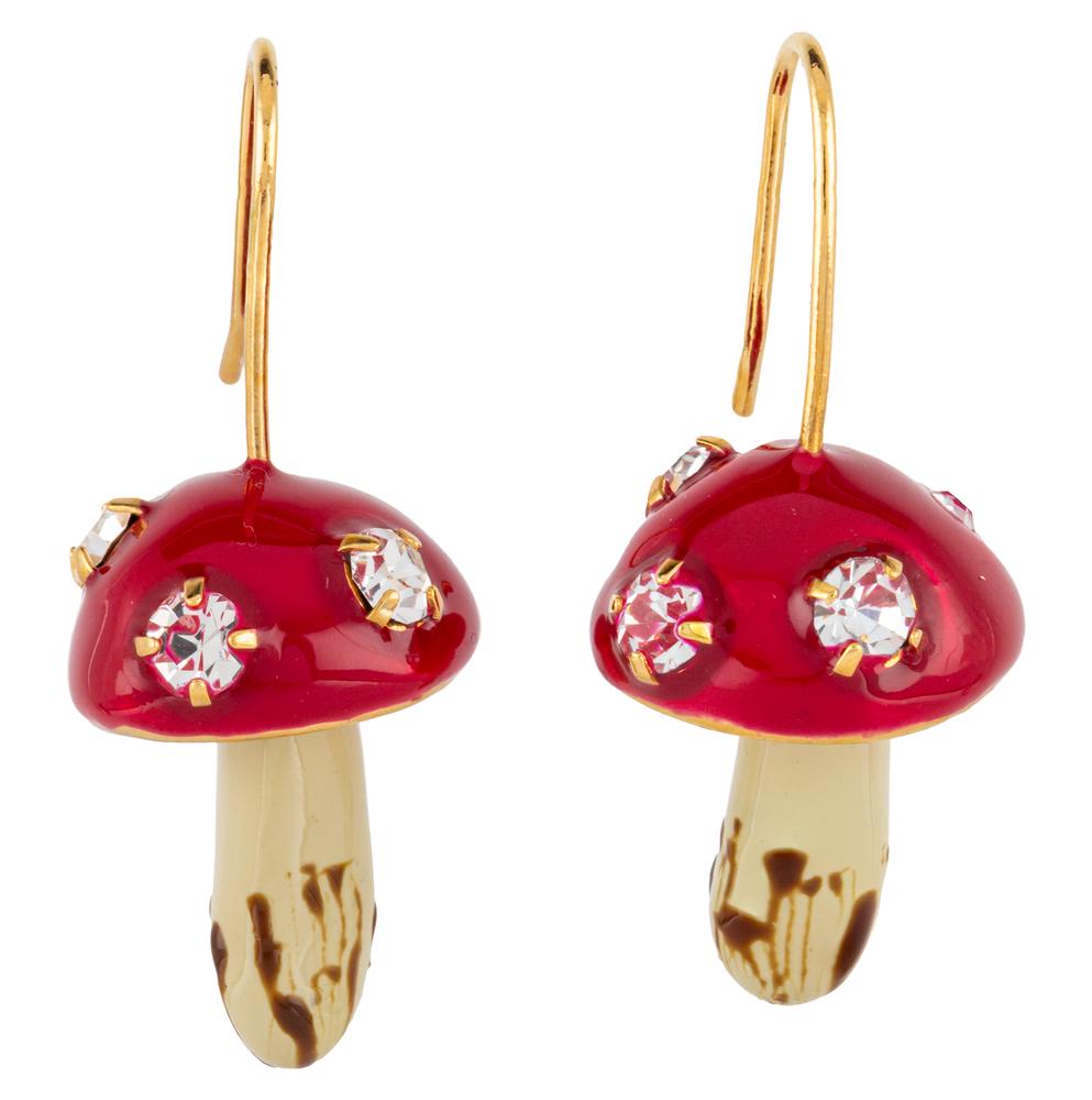 Marni Red Mushroom Earrings