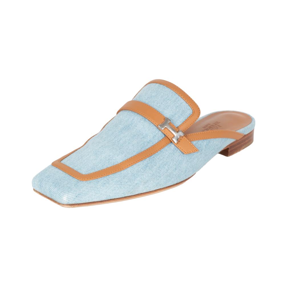 Hermès Groupie Size 38.5 Mules