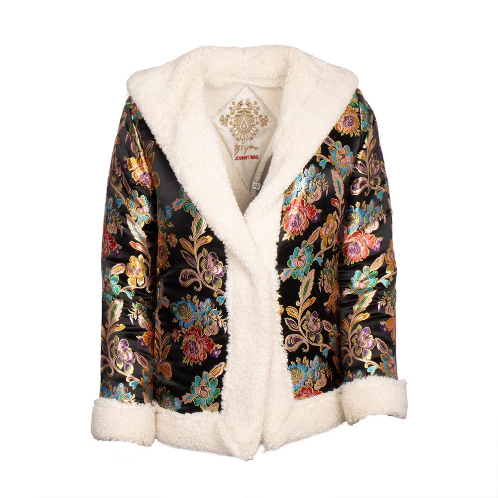 Johnny Was Size Xs Jacquard Coat
