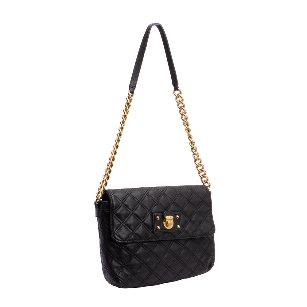 Marc Jacobs Black Quilted Handag