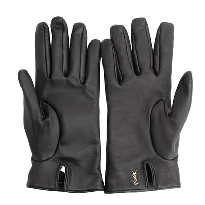Saint Laurent Size 8 Leather Gloves