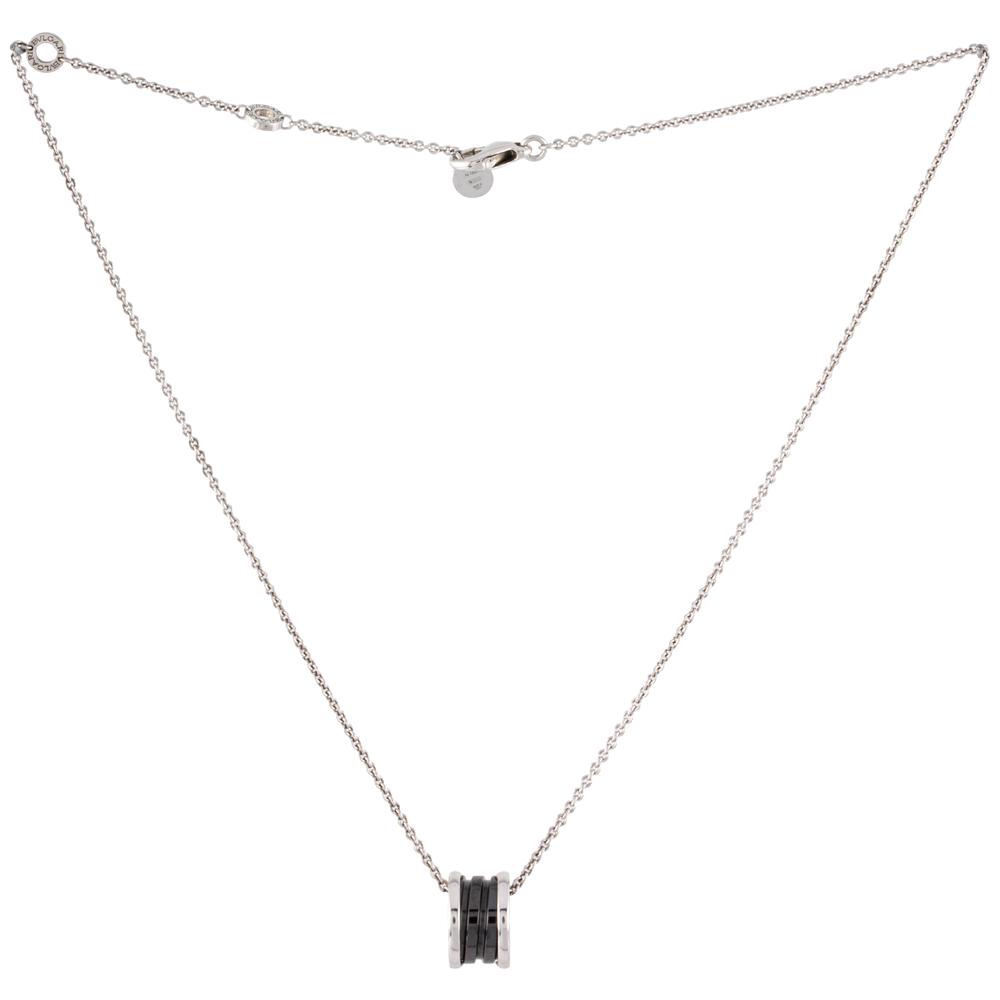 Bvlgari Silver Ceramic Save The Children Necklace