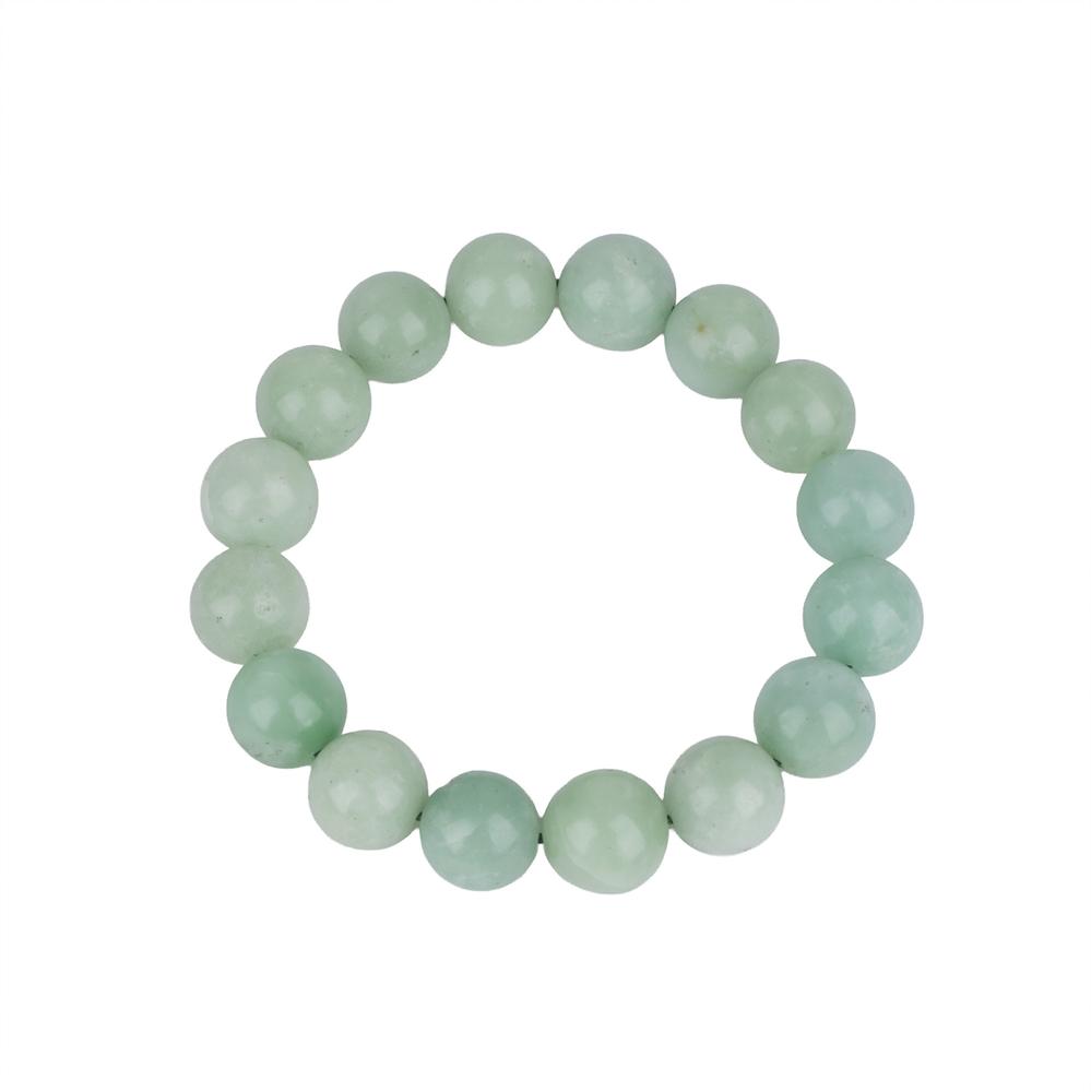 Cheyenne Large Jade Stretch Bracelet