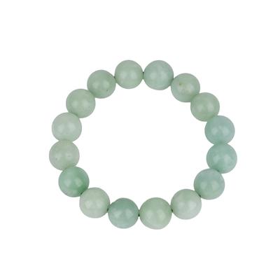 Cheyenne Large Jade Stretch Bracelet