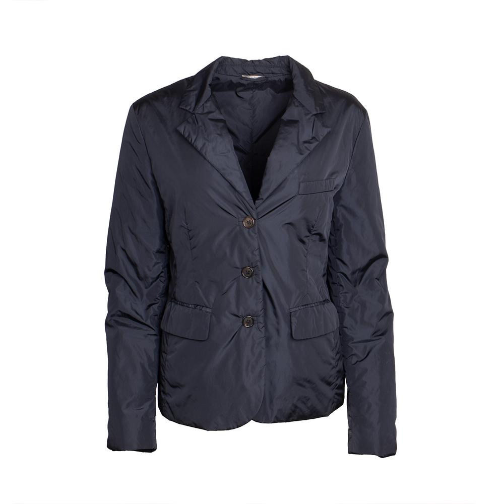Prada Size 46 Navy Puffer Jacket