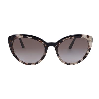 Prada White Tortoiseshell Cateye