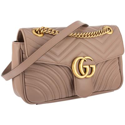 Gucci Nude GG Marmont Handbag