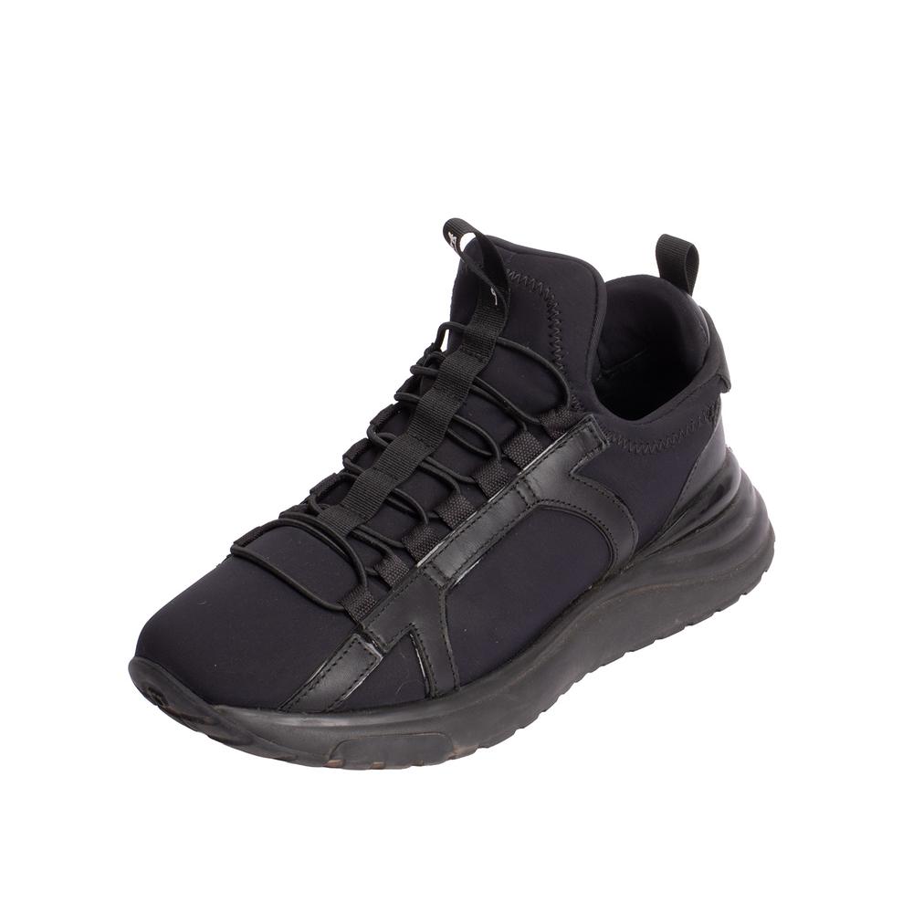 Salvatore Ferragamo Size 6.5 Black Sneakers