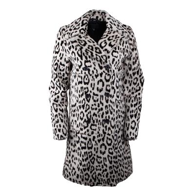 Nili Lotan Size Small Leopard Print Lamb Fur Coat