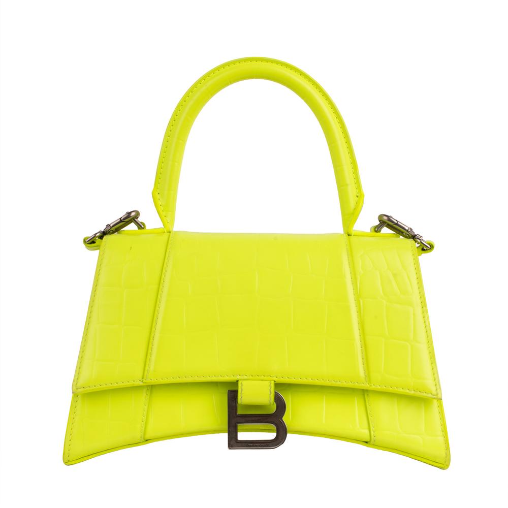 Balenciaga Neon Green Handbag