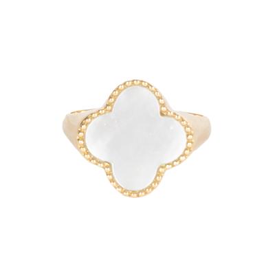 Asha by Ashley McCormick Size 7.5 Clover Ring