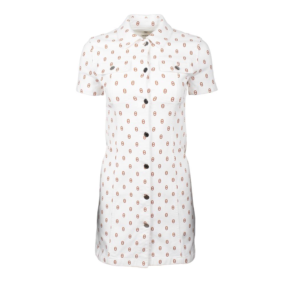 Hermès Chaine D ' Ancre Size 36 Mini Dress
