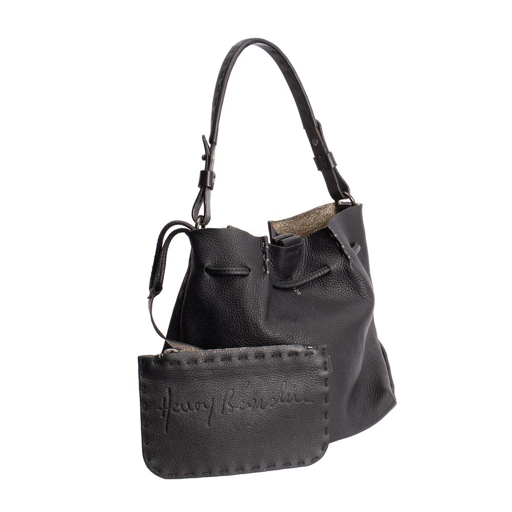 Henry Beguelin Black Tote Bag