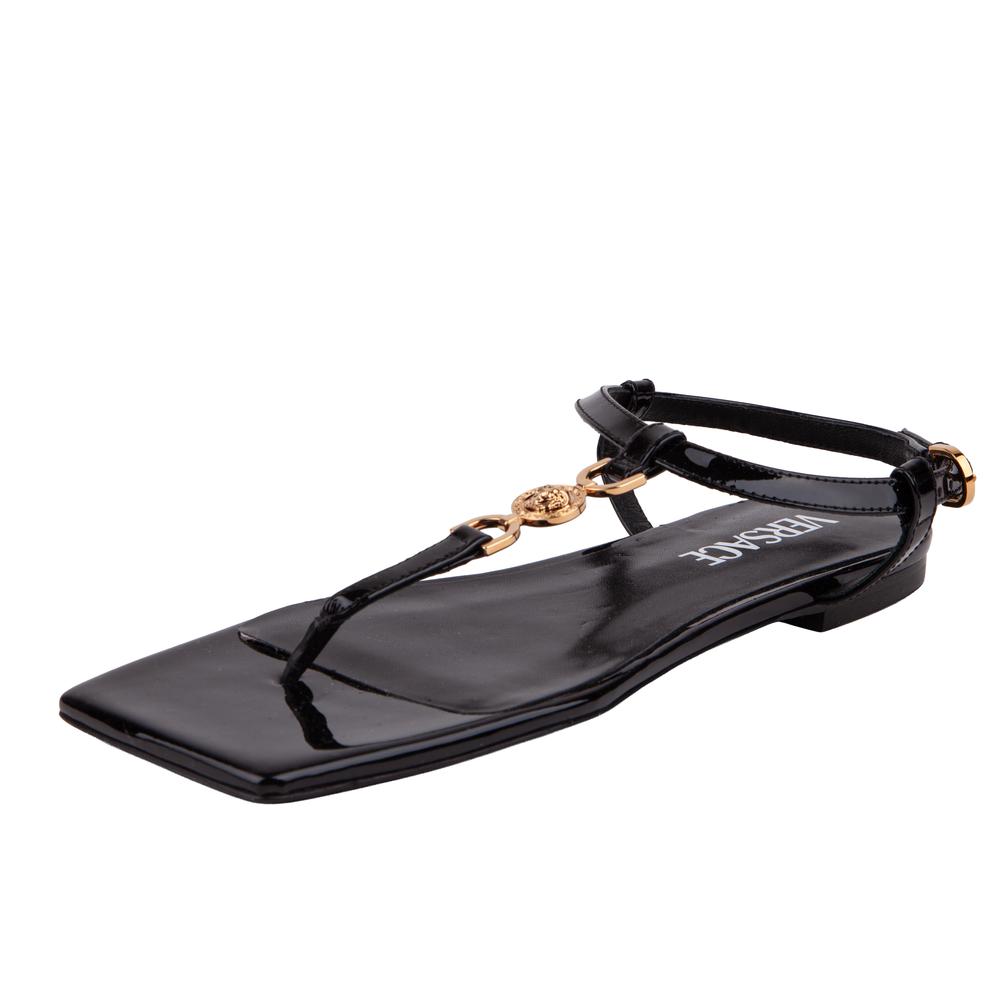 Versace Size 36 Black Sandals