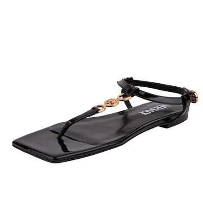 Versace Size 36 Black Sandals