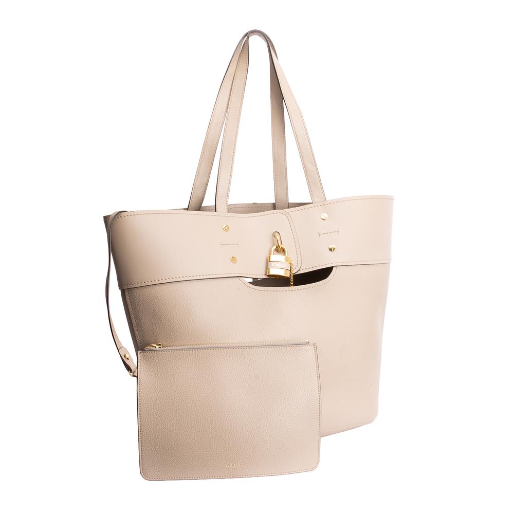 Chloe Grey Tote Bag