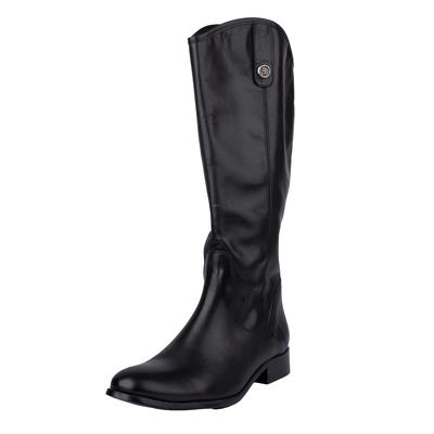 Fyre Size 9 Black Leather High Boots