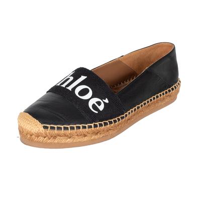 Chloé Woody Espadrille Size 37 Flats