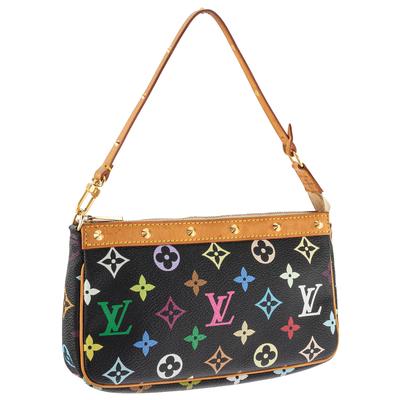 Louis Vuitton x Takashi Murakami Multicolor Clutch