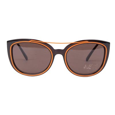 Vercase Black + Orange Sunglasses