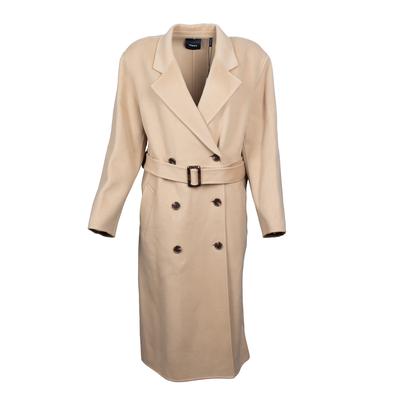 Theory Double Breasted Size Small Trench Coat