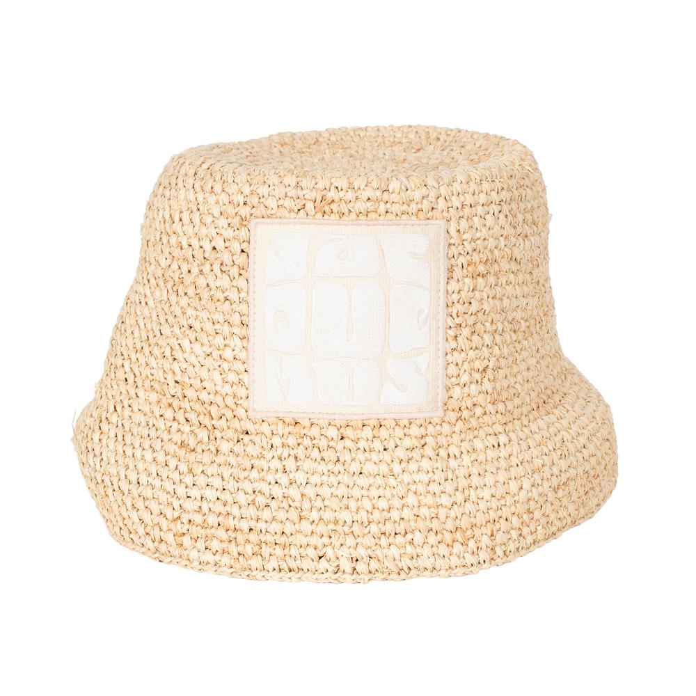 Jacquemus Le Bob Ficiu Soli Size 58 Bucket Hat