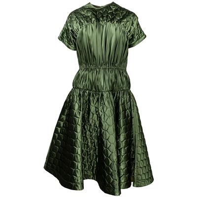 Comme Des Garcons Size 8 Green Noir Kei Ninomiya Short Dress