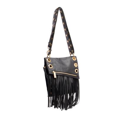 Hammit Black Crossbody Bag