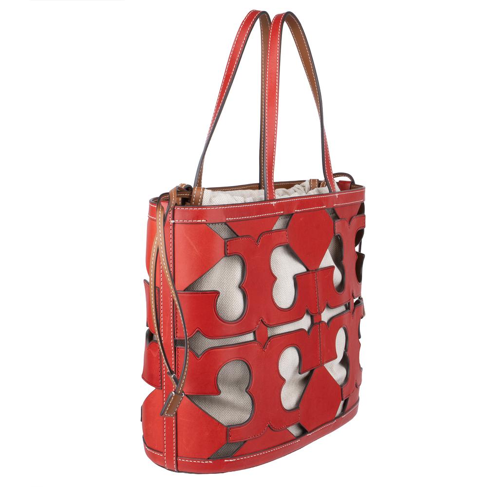 Tory Burch Red Ella Tote