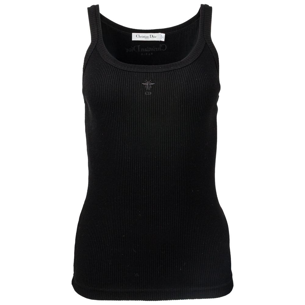 Christian Dior Size Med Black Top