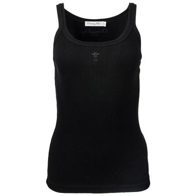 Christian Dior Size Med Black Top