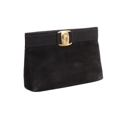 Salvatore Ferragamo Black Crossbody Bag