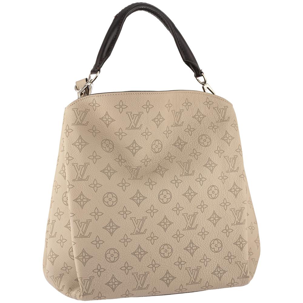 Louis Vuitton Taupe Mahina Babylone Handbag