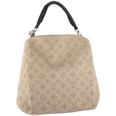 Louis Vuitton Taupe Mahina Babylone Handbag
