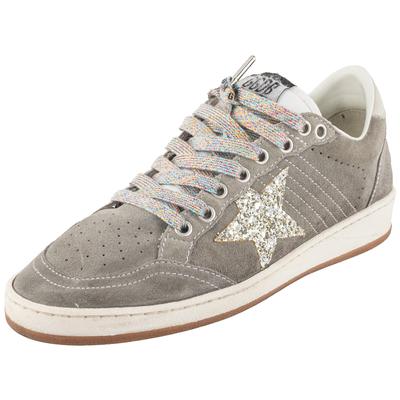 Golden Goose Size 39 Grey Suede Ballstar Sneakers