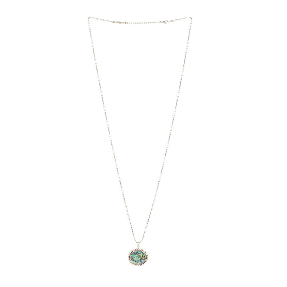 Lagos Abalone Disc Necklace