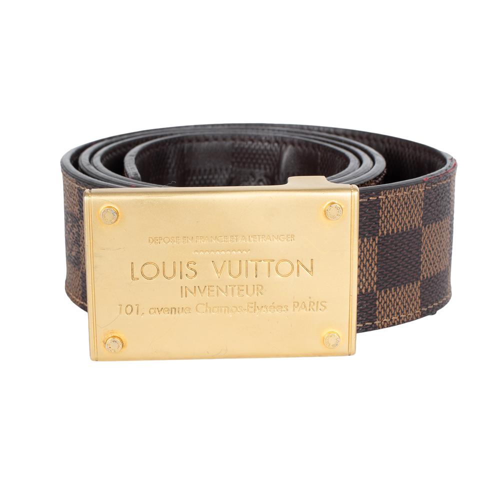 Louis Vuitton Inventeur Size 38 Reversible Belt