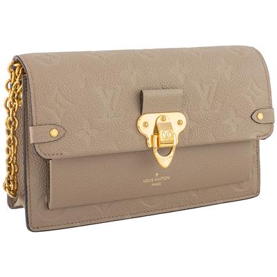 Louis Vuitton Taupe Empreinte Vavin Tourterelle Crossbody