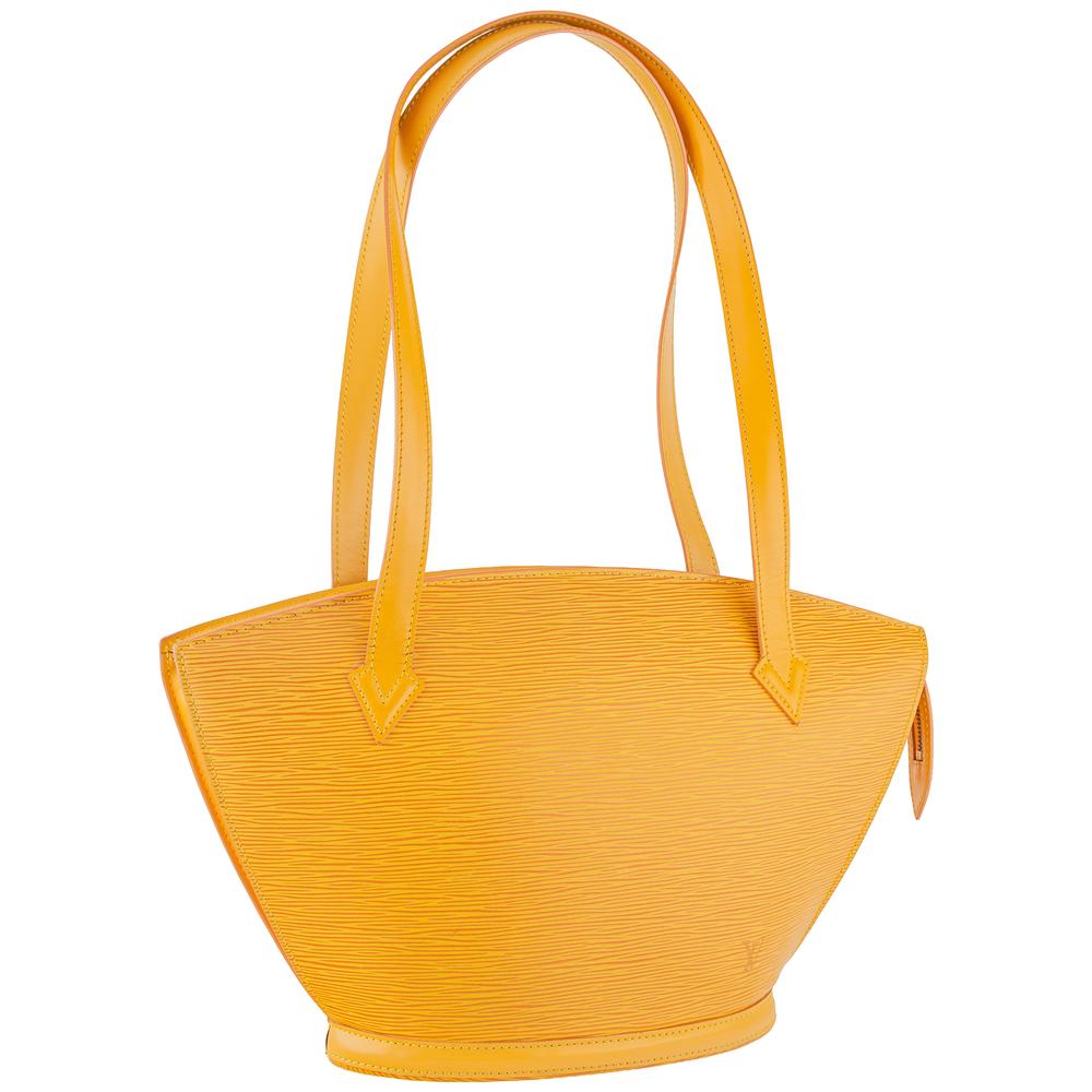 Louis Vuitton Yellow Epi Handbag