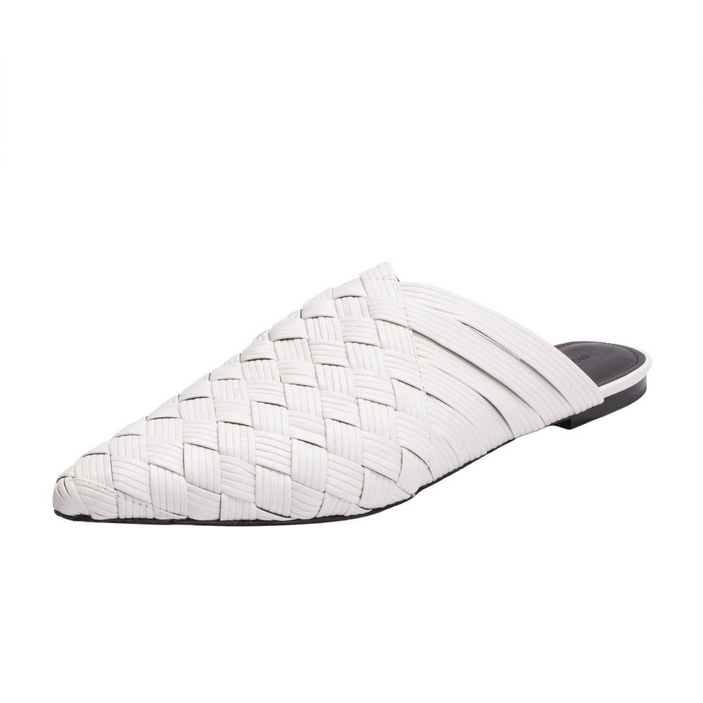 Sigerson Morrison Size 20 White Sandals