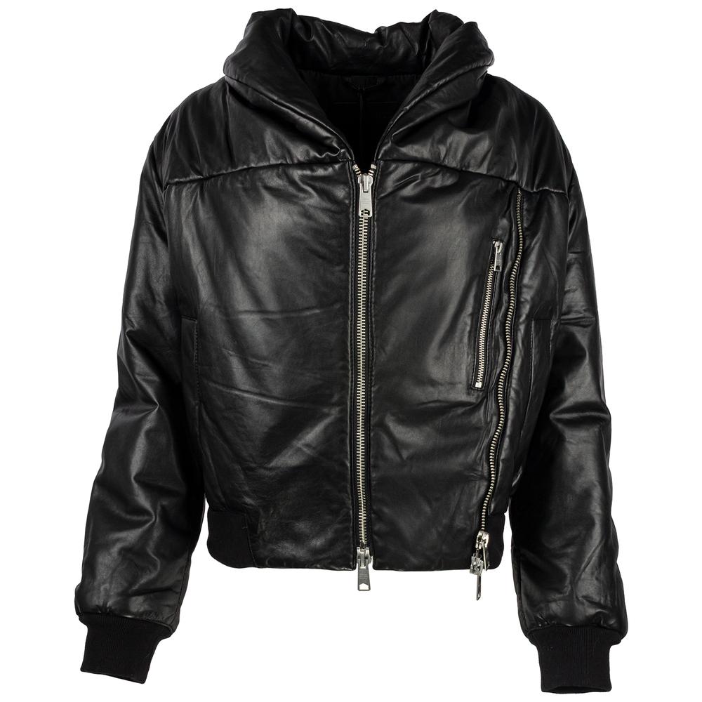 All Saints Size 2 Black Leather Jacket