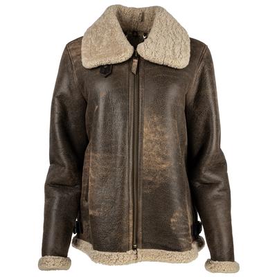Overland Size XL Brown Sheepskin Jacket